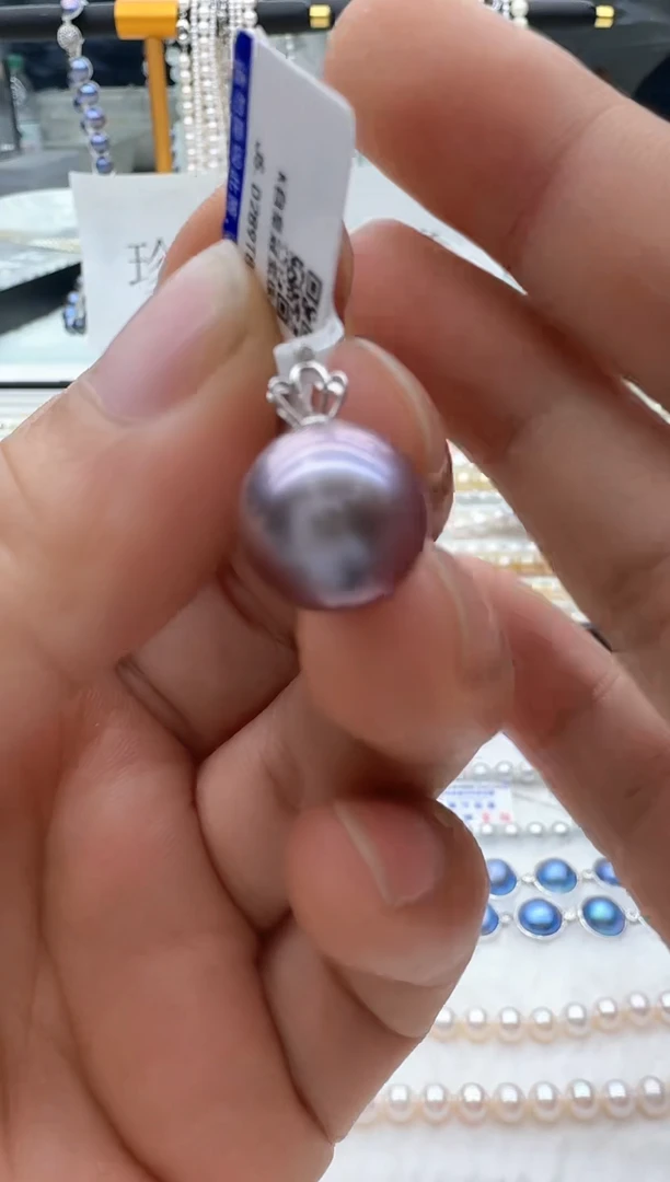 【闪购商品】淡水珍珠颈饰18K金镶嵌清货