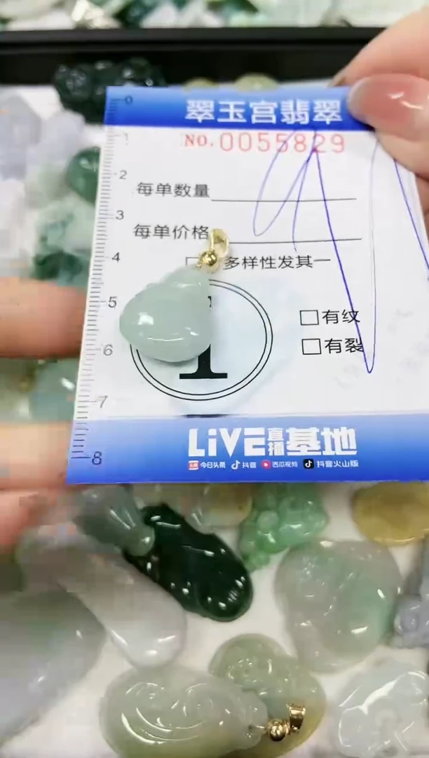 【闪购商品】翡翠颈饰未镶嵌闪购0055829