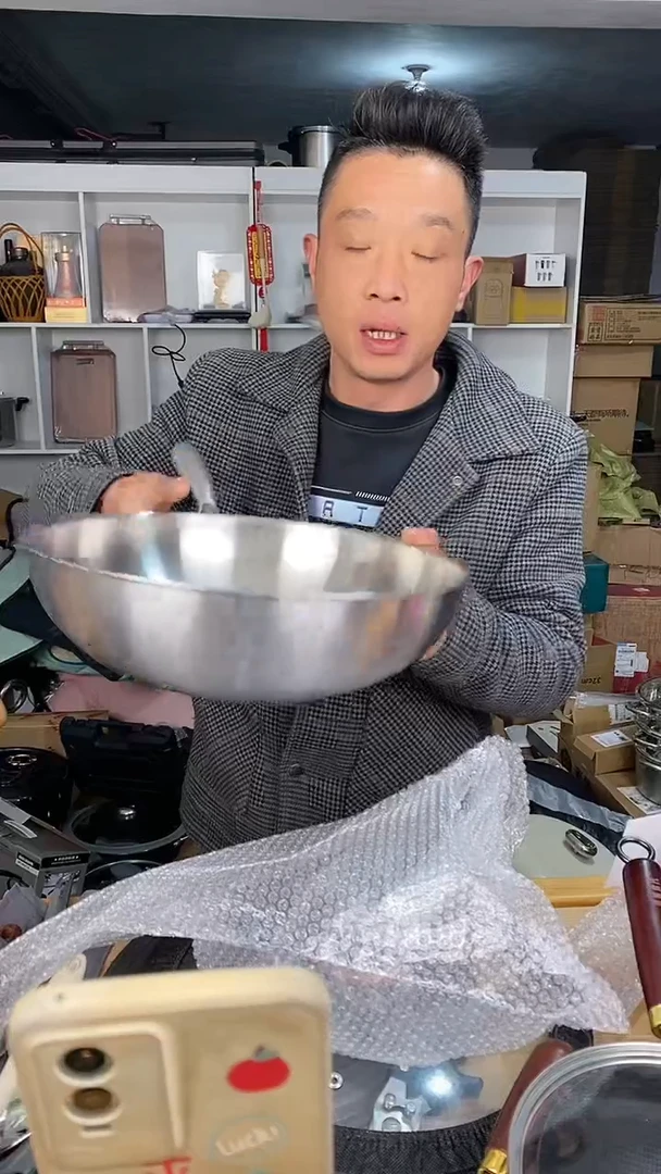 水晶玻璃1圆底不锈钢316锅 32有盖