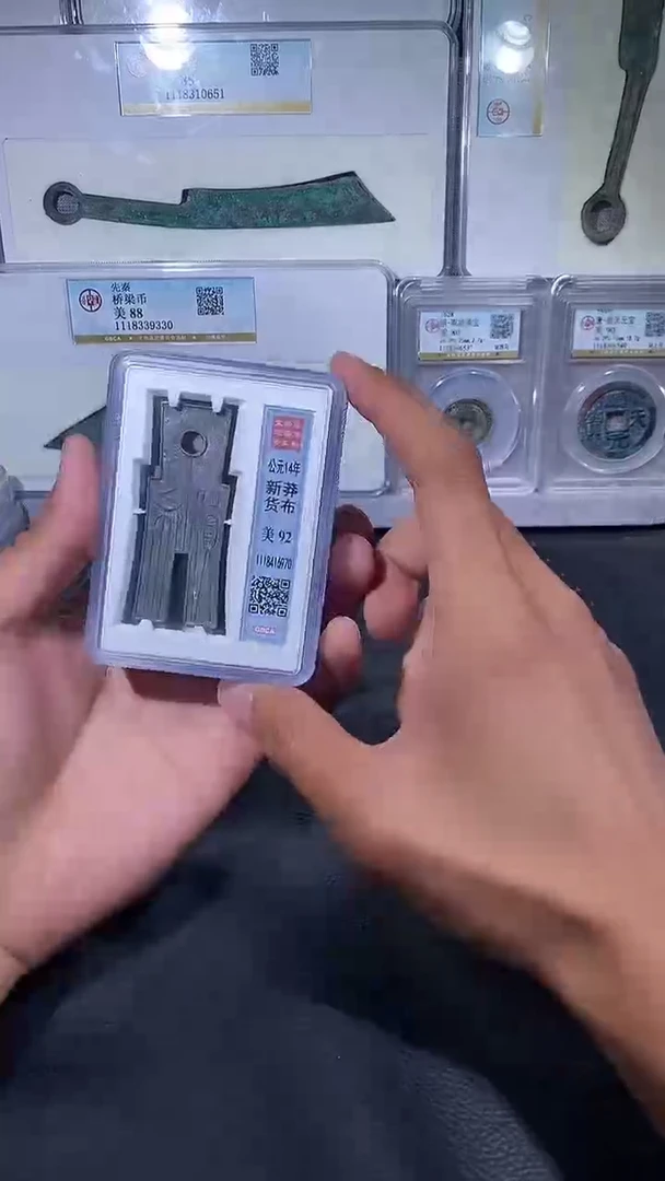 铜琪珍  新莽货布  一枚