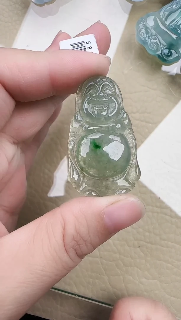 颈饰未镶嵌翡翠缅甸翡翠a货