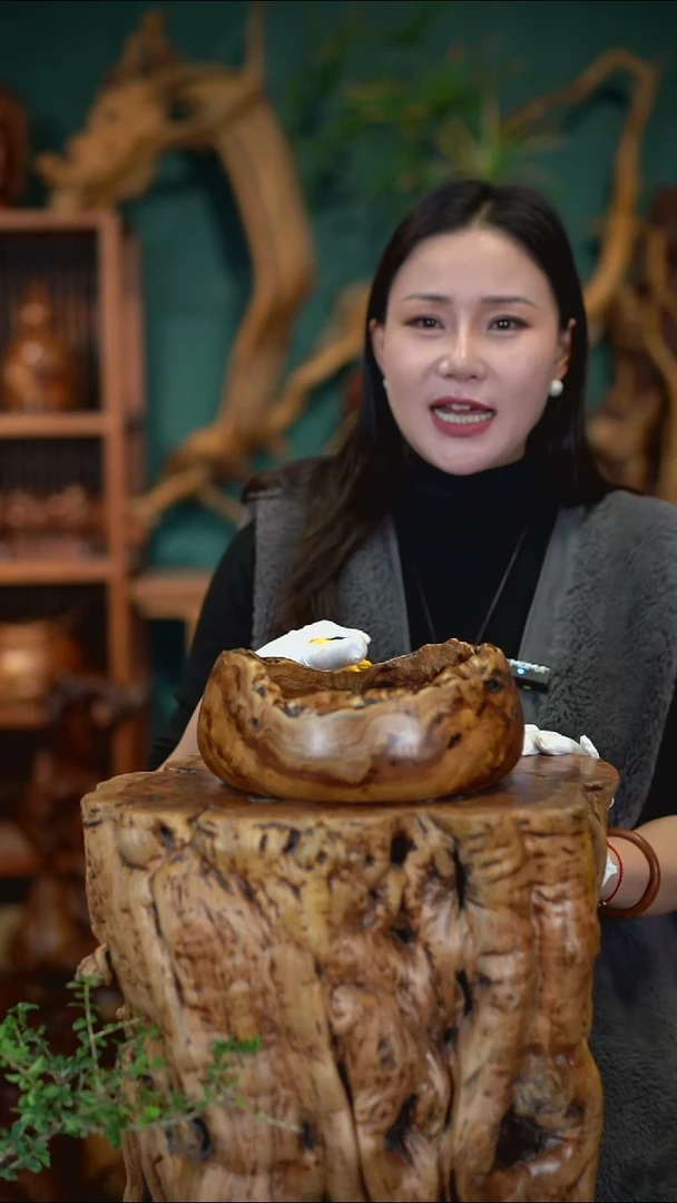 枣木雷击枣木聚宝盆