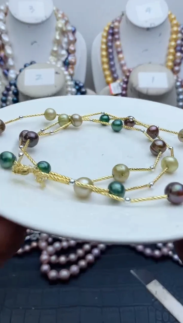 【闪购商品】淡水珍珠颈饰未镶嵌0206