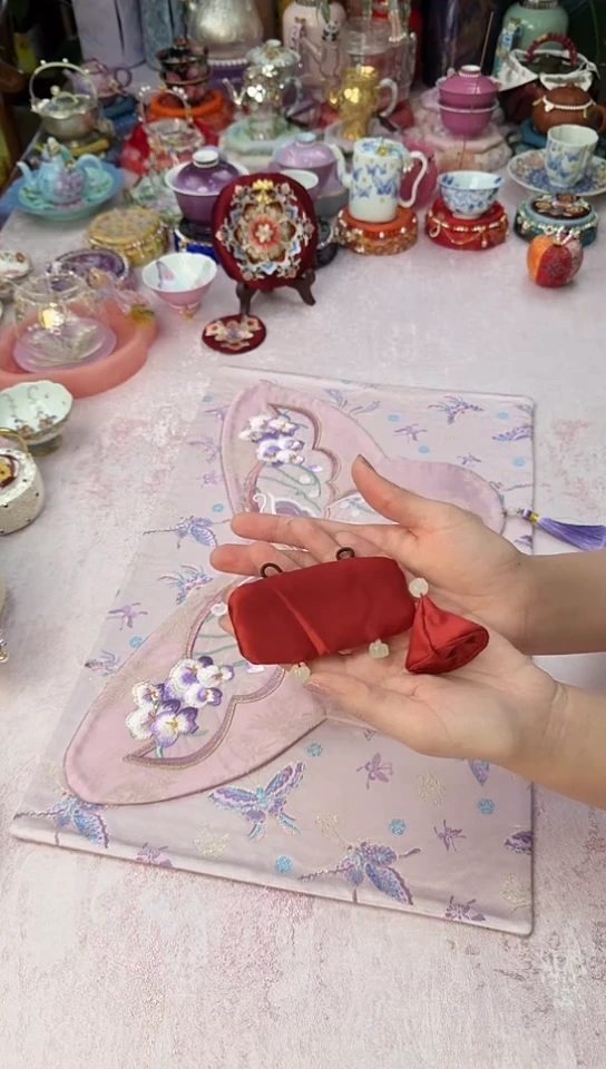 44红色提梁套组 防烫隔热