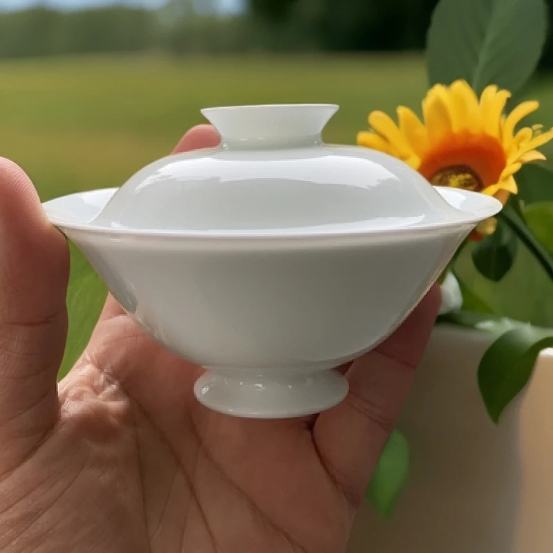 飞碟盖碗二才景德镇陶瓷