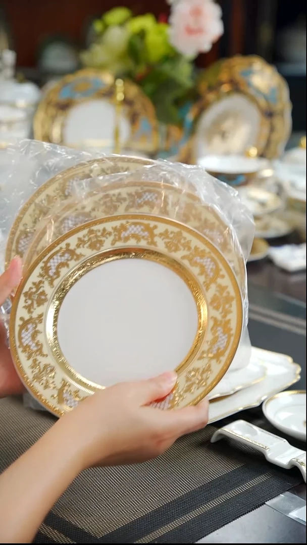 瓷片8英寸平盘 福利款3个