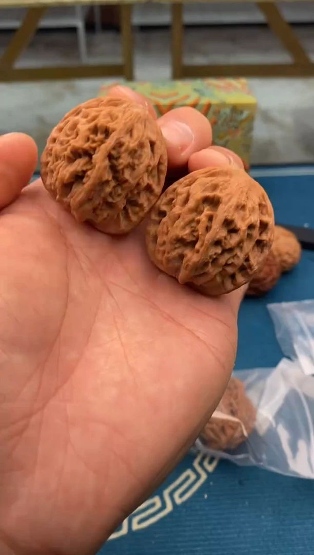 把件文玩核桃虎头