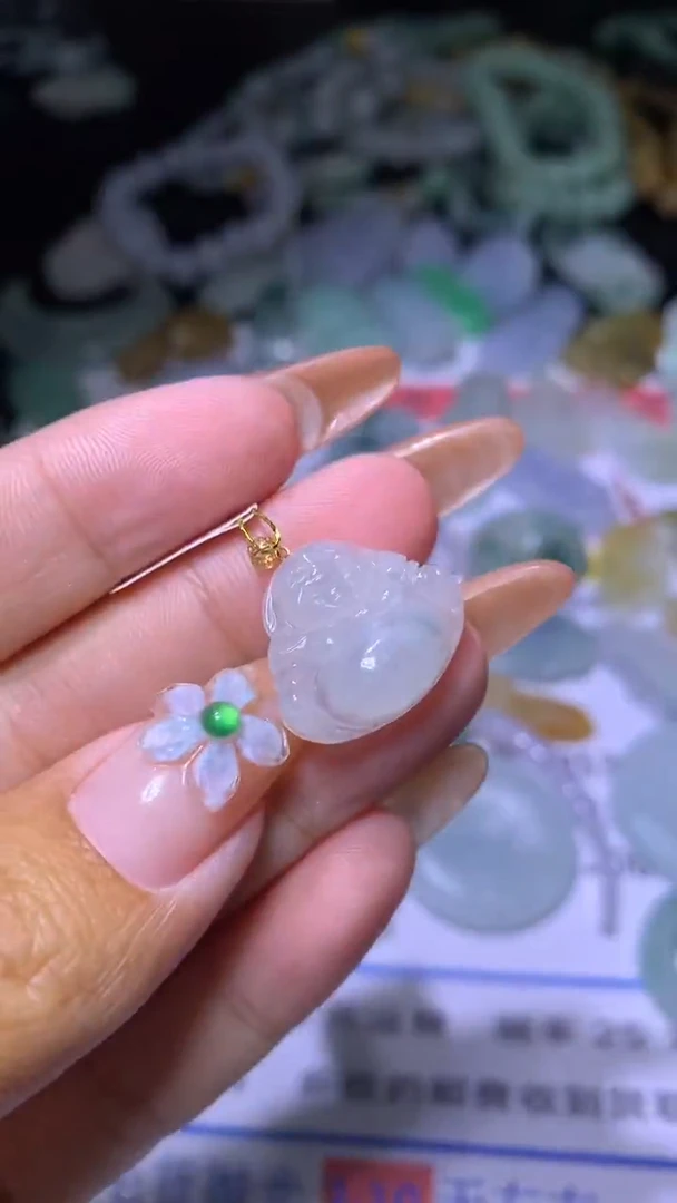 【闪购商品】翡翠颈饰未镶嵌MXX001734