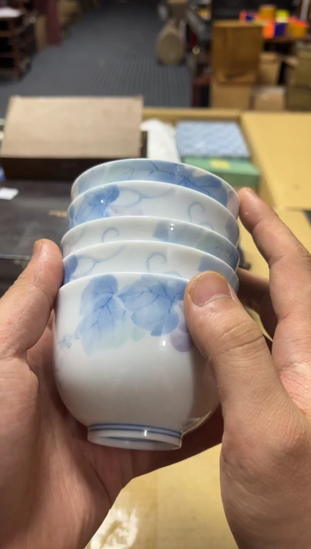 瓷片高端瓷器花瓶一物一拍