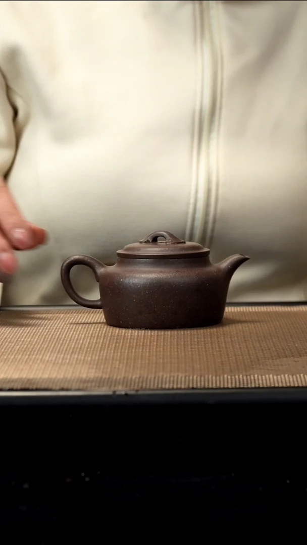 紫砂茶盏天青如意德钟150CC