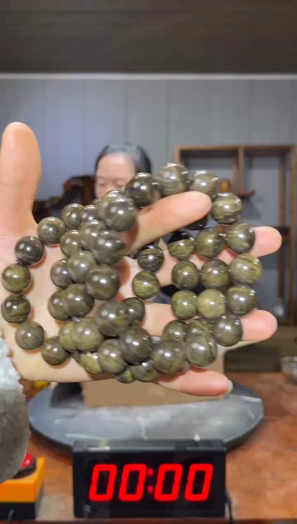 金丝楠金丝楠阴沉木1.5手串