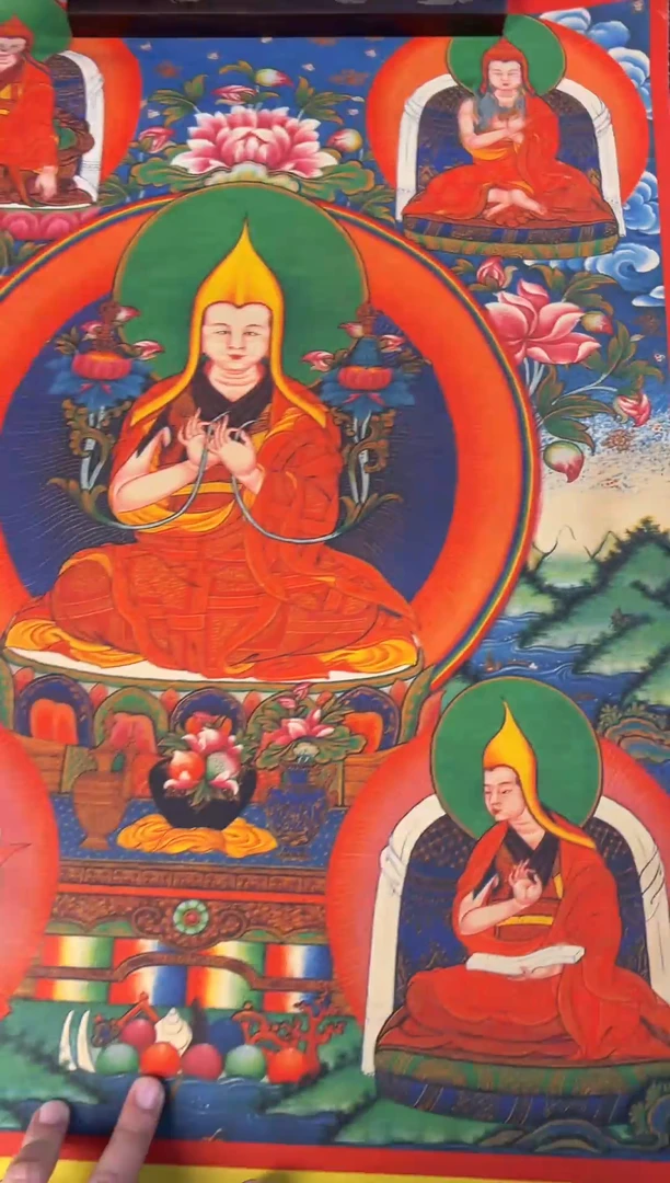 卷轴画卷轴画直播专属链接高端作品TK16061