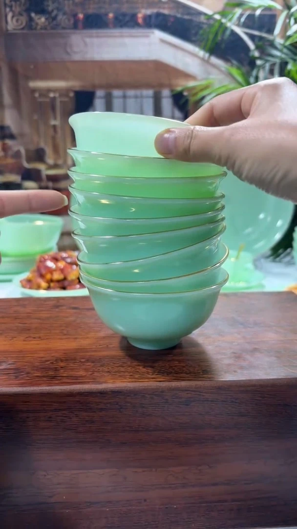 【闪购商品】...4.5英寸玉瓷碗10个口径11.5厘米