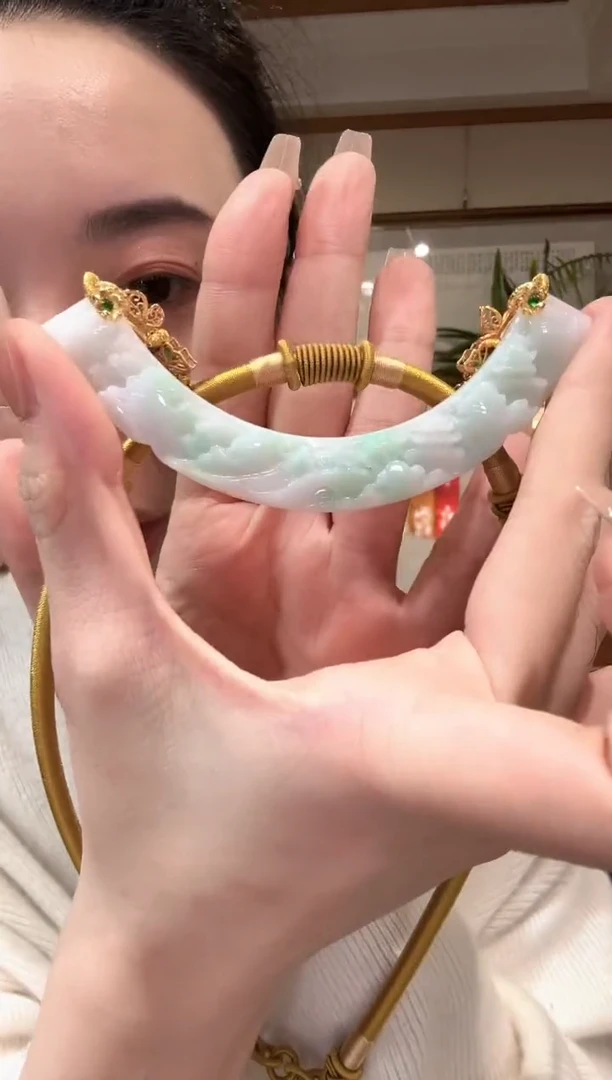 【闪购商品】翡翠颈饰未镶嵌国风