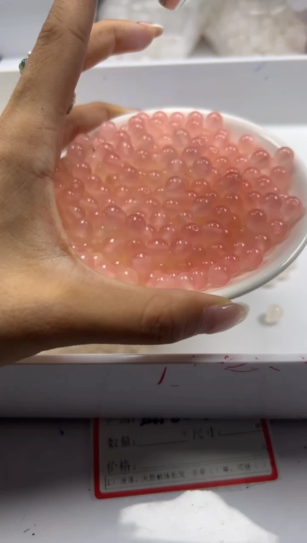 玛瑙/玉髓颈饰未镶嵌w957血沉宝阳珠8mm*30颗