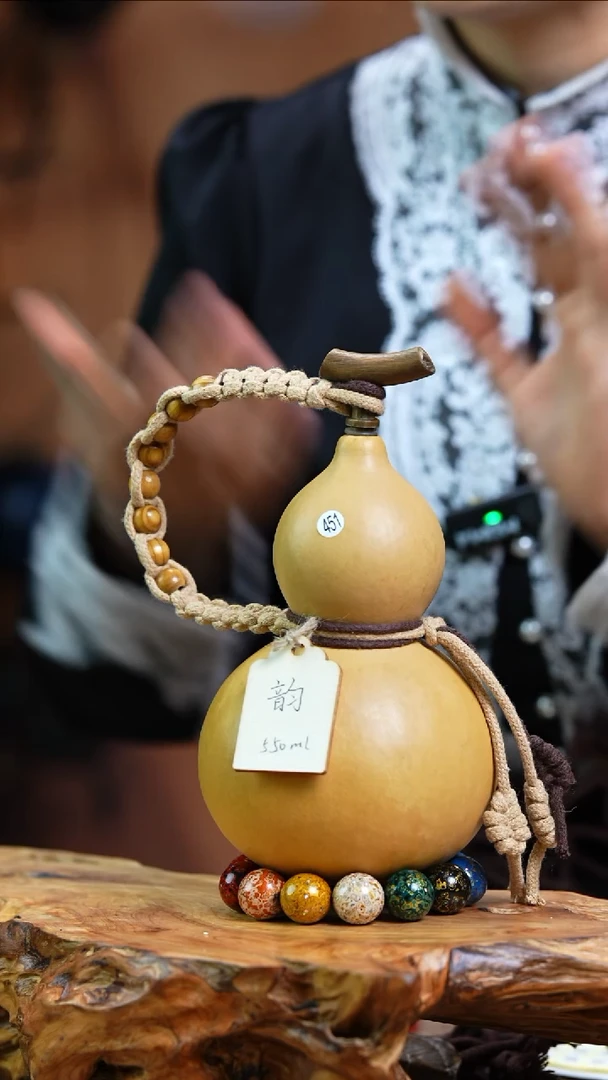 【闪购商品】451—光岳葫天然大漆酒葫芦不含漆珠