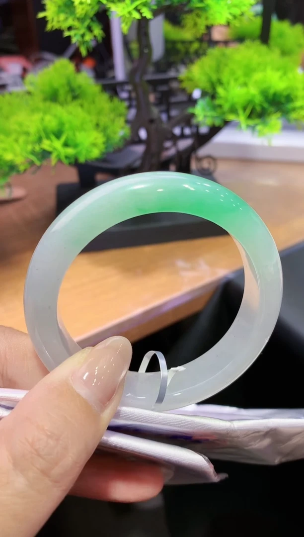 未镶嵌手镯翡翠k364天然A货缅甸翡翠52.9