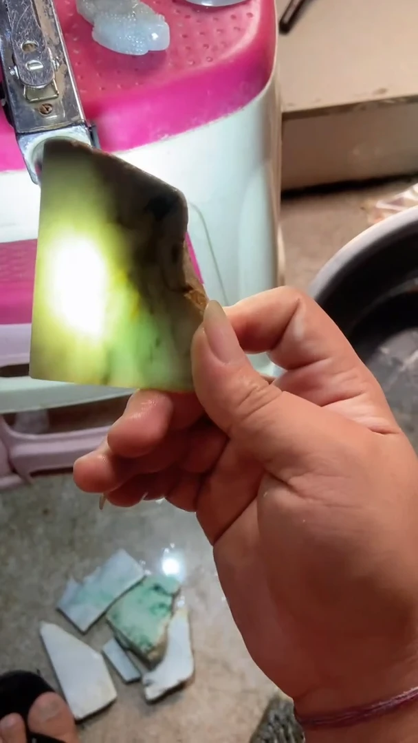 配石翡翠翡翠边角料未加工22