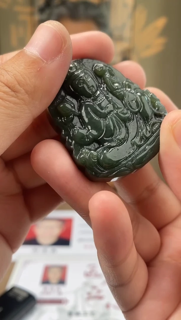 和田玉未镶嵌颈饰多样性发货拍一发一10061