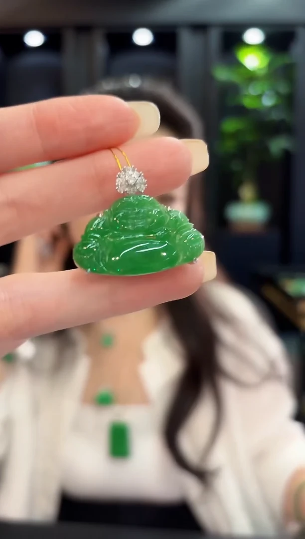 吊坠(不含链)未镶嵌翡翠 缅料A货/支持复检/一件