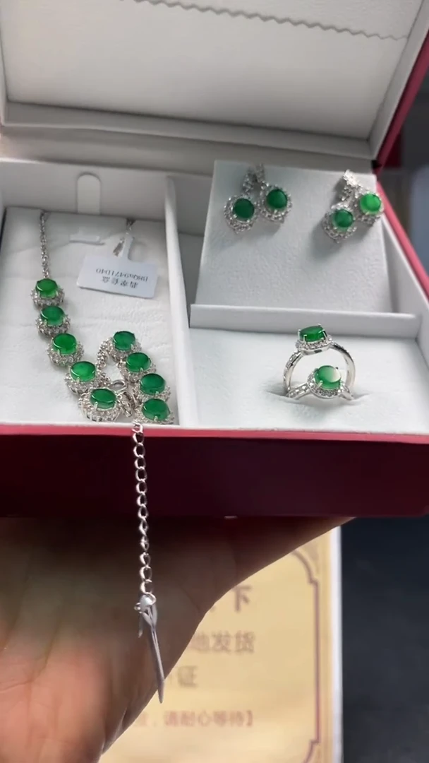 颈饰未镶嵌翡翠多样性发货【只发一套】*q56