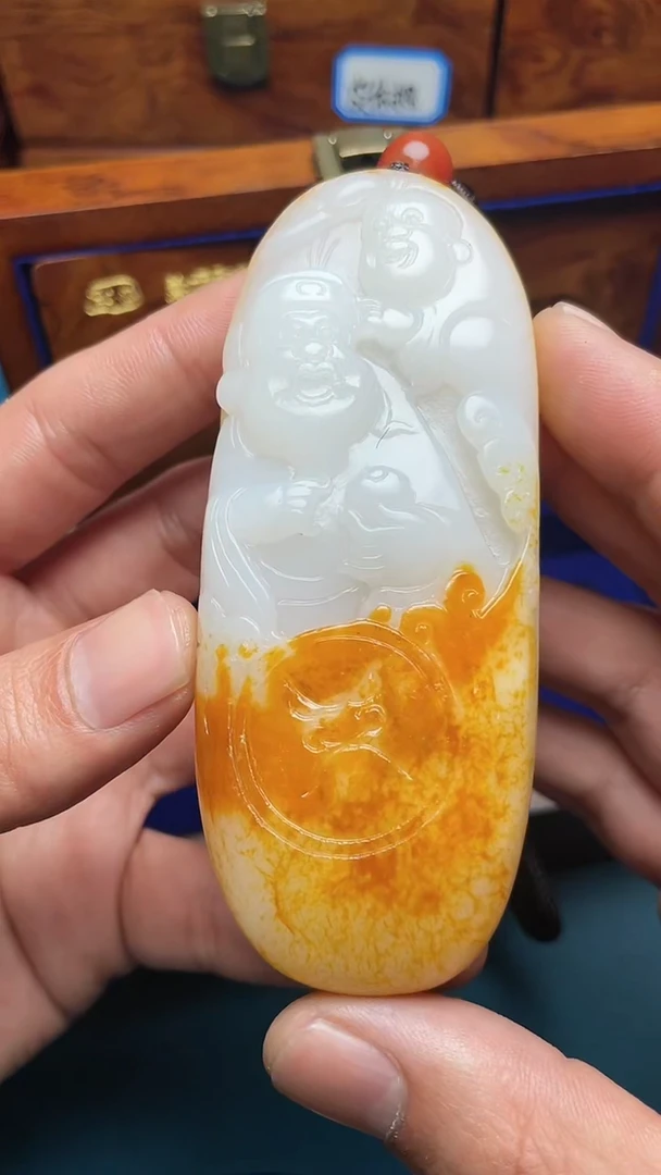 【闪购商品】和田玉把件未镶嵌和田玉