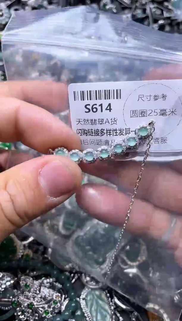 【闪购商品】翡翠颈饰未镶嵌S614锁骨链