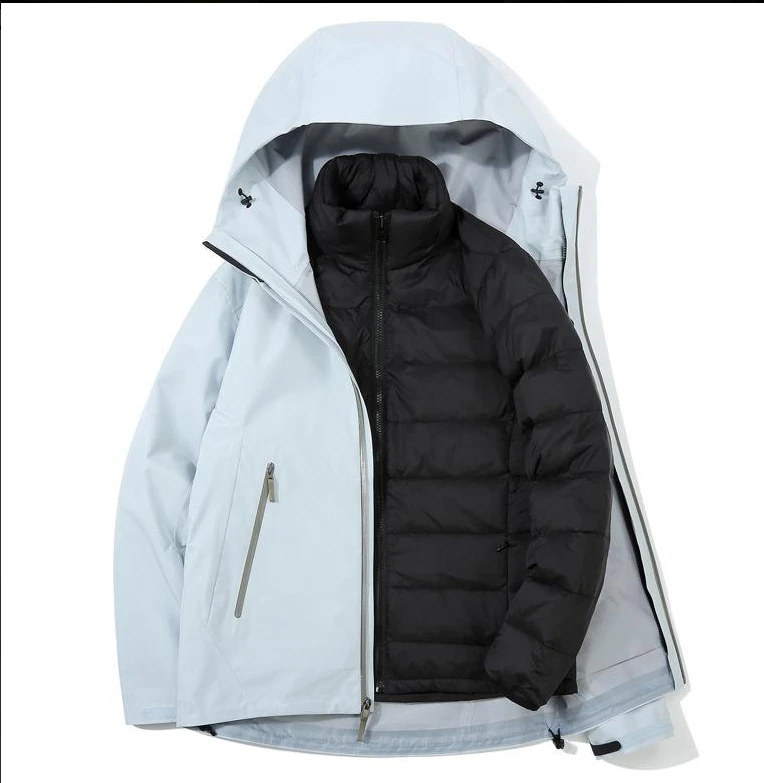 lt三合一户外秋冬季冲锋衣带内胆可拆卸男女同款防水方暖户外