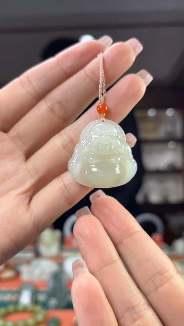 【闪购商品】和田玉颈饰未镶嵌佩佩30mm左右