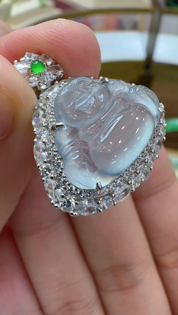 【闪购商品】翡翠吊坠(不含链)银S925镶嵌多样性团购发一件