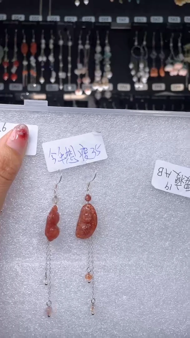 紫晶耳饰银S925镶嵌今年想要瘦ya