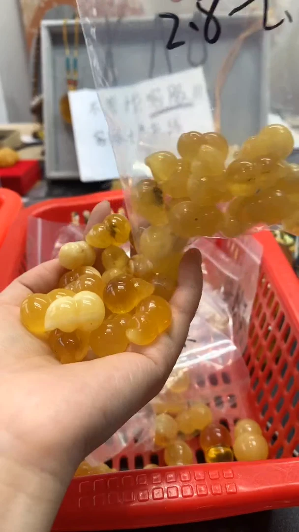 【闪购商品】琥珀珠宝奇石未镶嵌879多样性发其一瑕疵