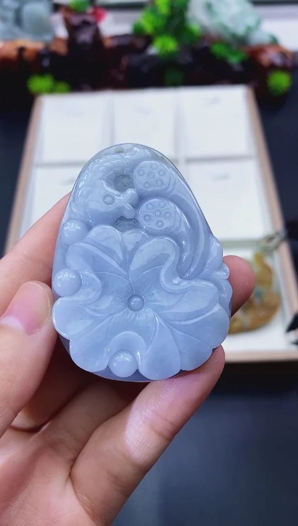 颈饰未镶嵌翡翠天然缅甸A货翡翠