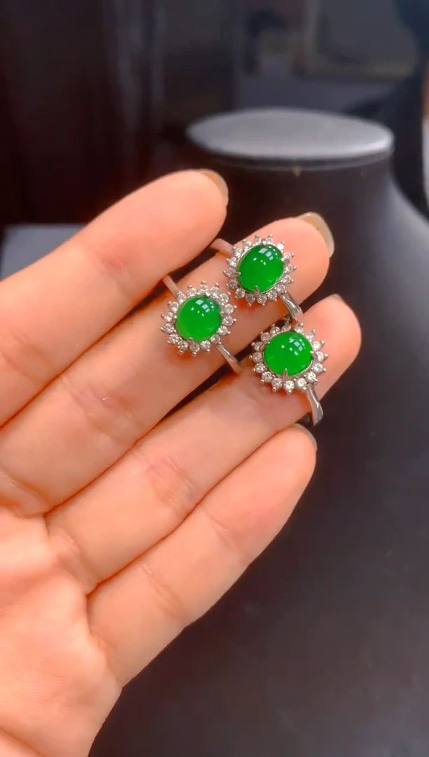 定制翡翠未镶嵌3多样性发货（发其一）