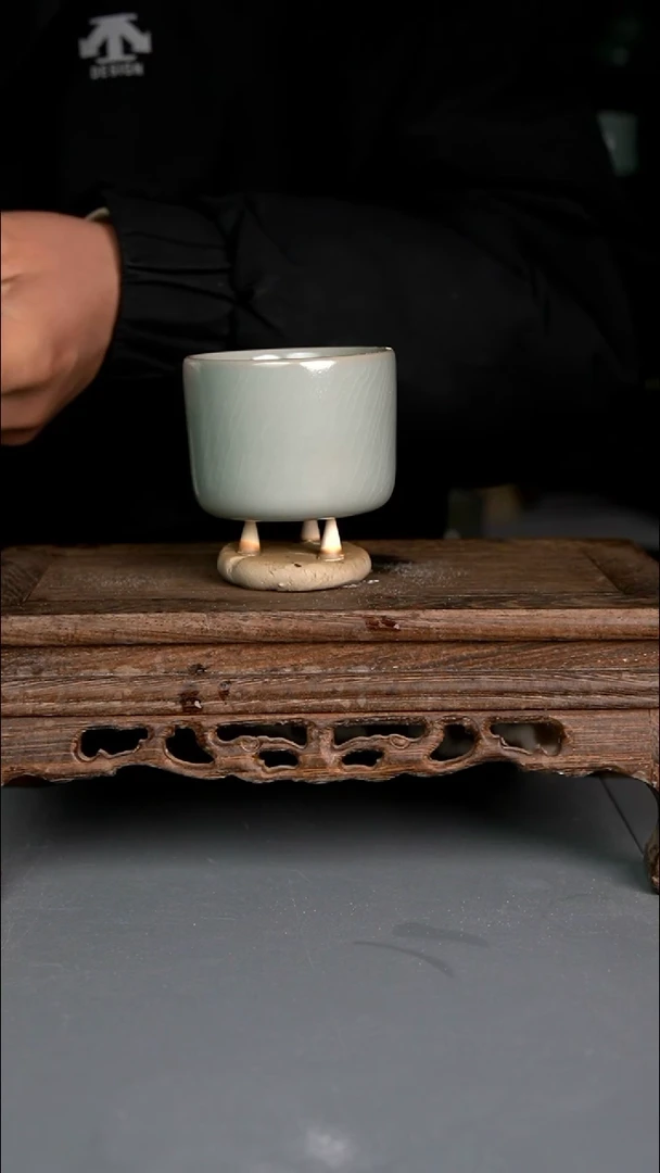 【闪购商品】杯091号仿古扳指杯微瑕开片