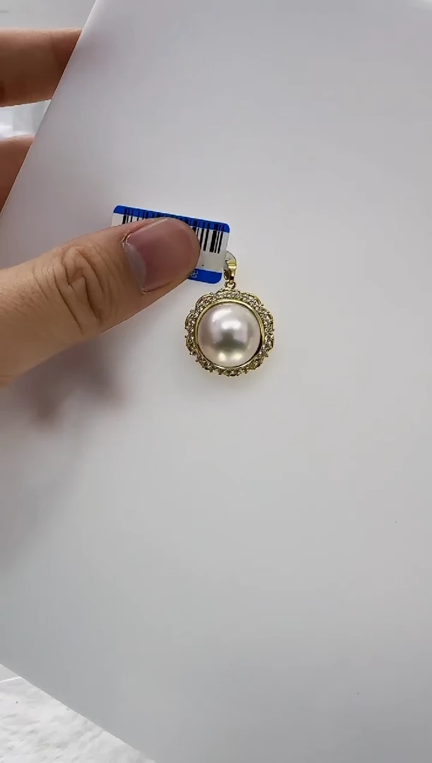 【闪购商品】淡水珍珠DA银S925镶嵌b656 珍珠14