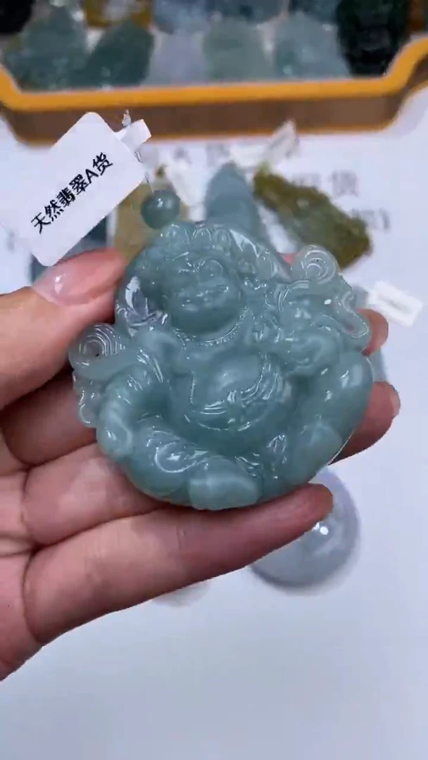 未镶嵌挂件翡翠301605