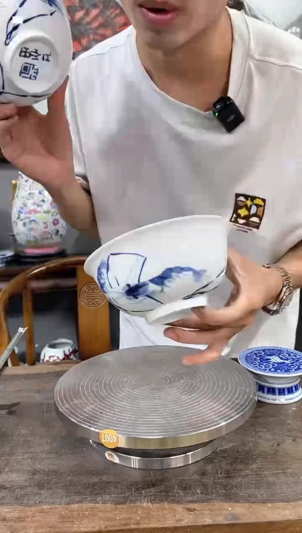 吴义松陶瓷联盟手绘陶瓷编号：4002