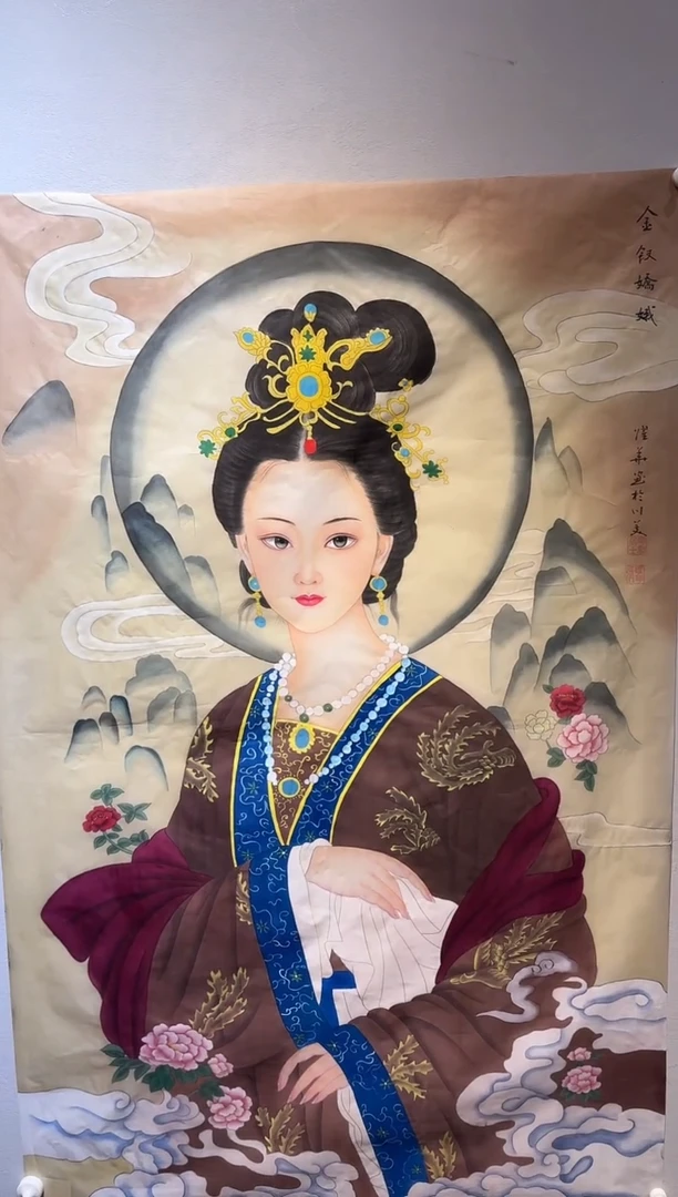 国画国画RW-1300839-张跃华央创美术馆精品定制备案作品