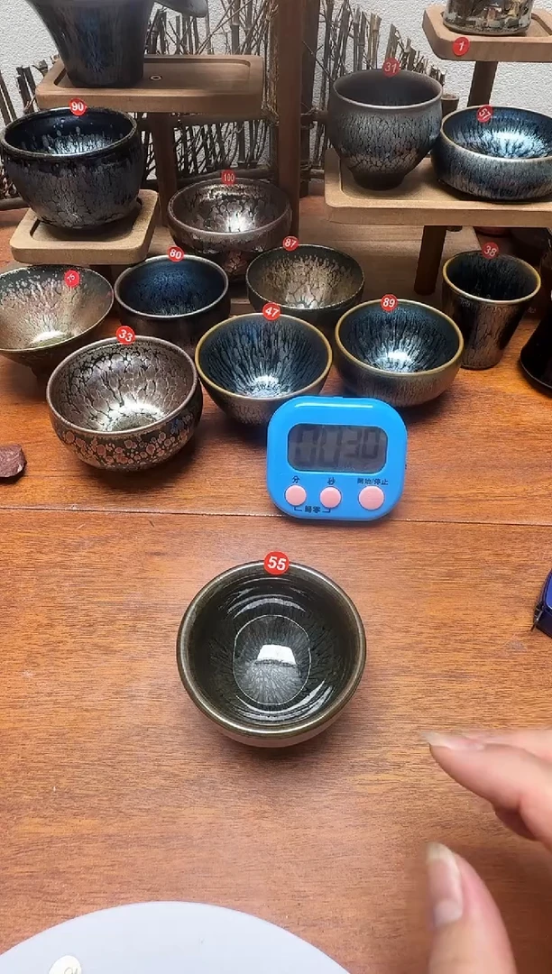 茶盏马*55号建盏工匠茶器