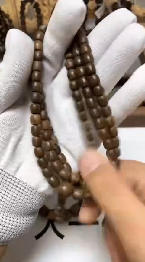 【闪购商品】沉香手串柬埔寨金丝菩萨棋沉香108颗沉水级老料