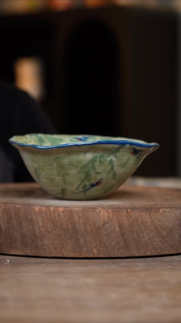 瓷片景德镇高温釉下彩（食品级）