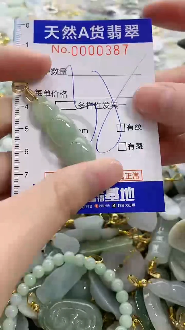 颈饰未镶嵌翡翠纯天然a货翡翠