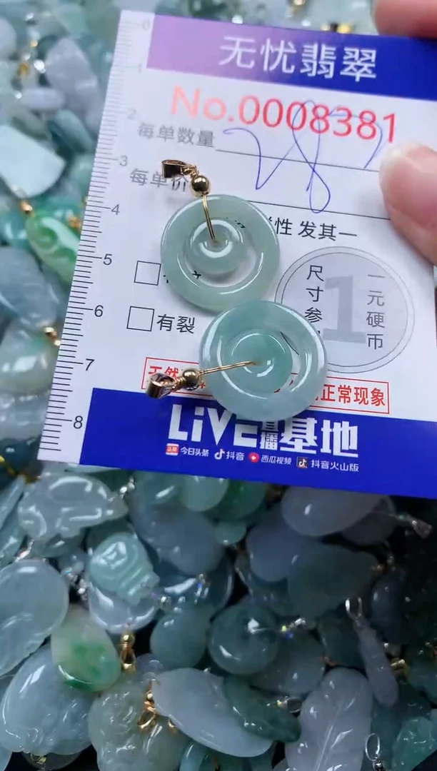 颈饰未镶嵌翡翠8381