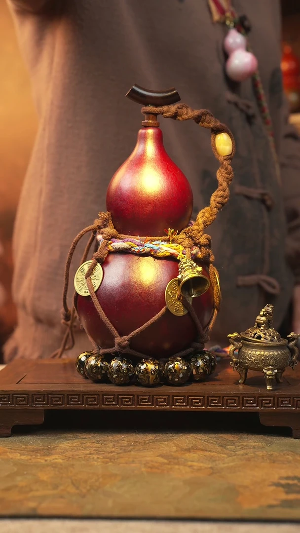 198大漆一物一拍记葫堂出品【不带手串】