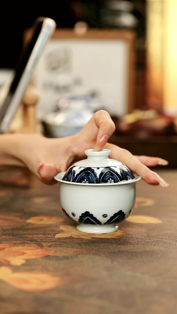 陶瓷手工手绘茶器5