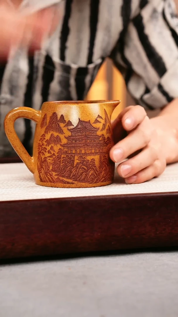 茶壶紫砂段 公道杯