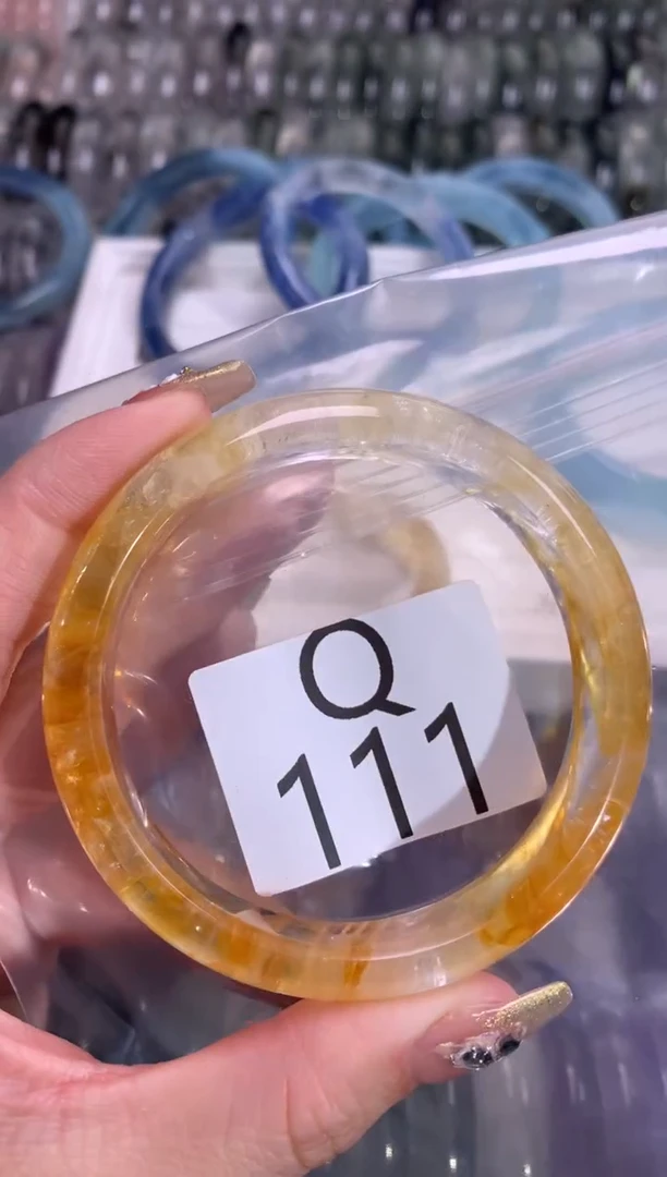 【闪购商品】水晶水晶手镯未镶嵌111-58