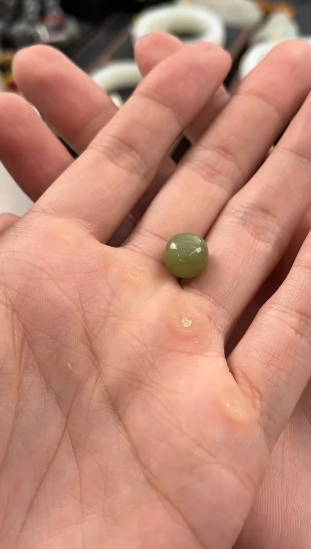 手串未镶嵌和田玉1***5单珠补发微色差
