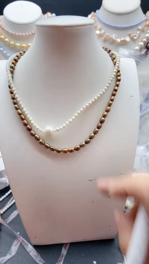 【闪购商品】淡水珍珠颈饰未镶嵌1